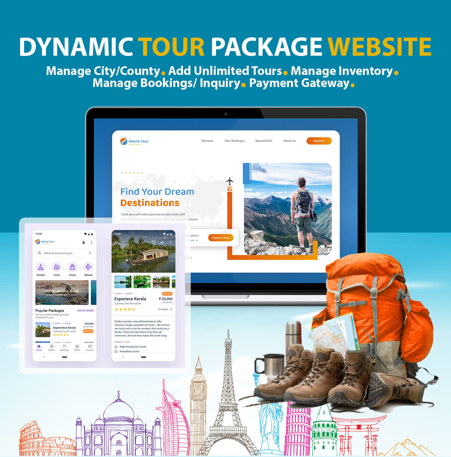 Tour and travel web design company in uganda